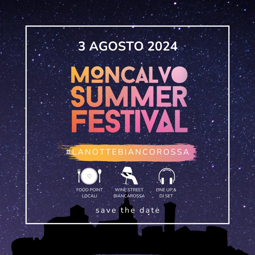 Moncalvo | “Moncalvo Summer Festival” (edizione 2024)